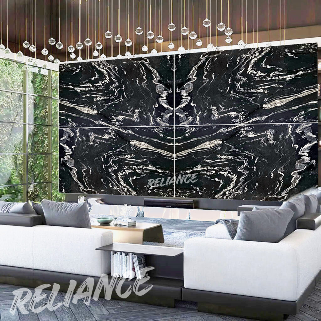 Titanium black granite forest black granite indian granite exporter blocks export quarry reliance mines & minerals india