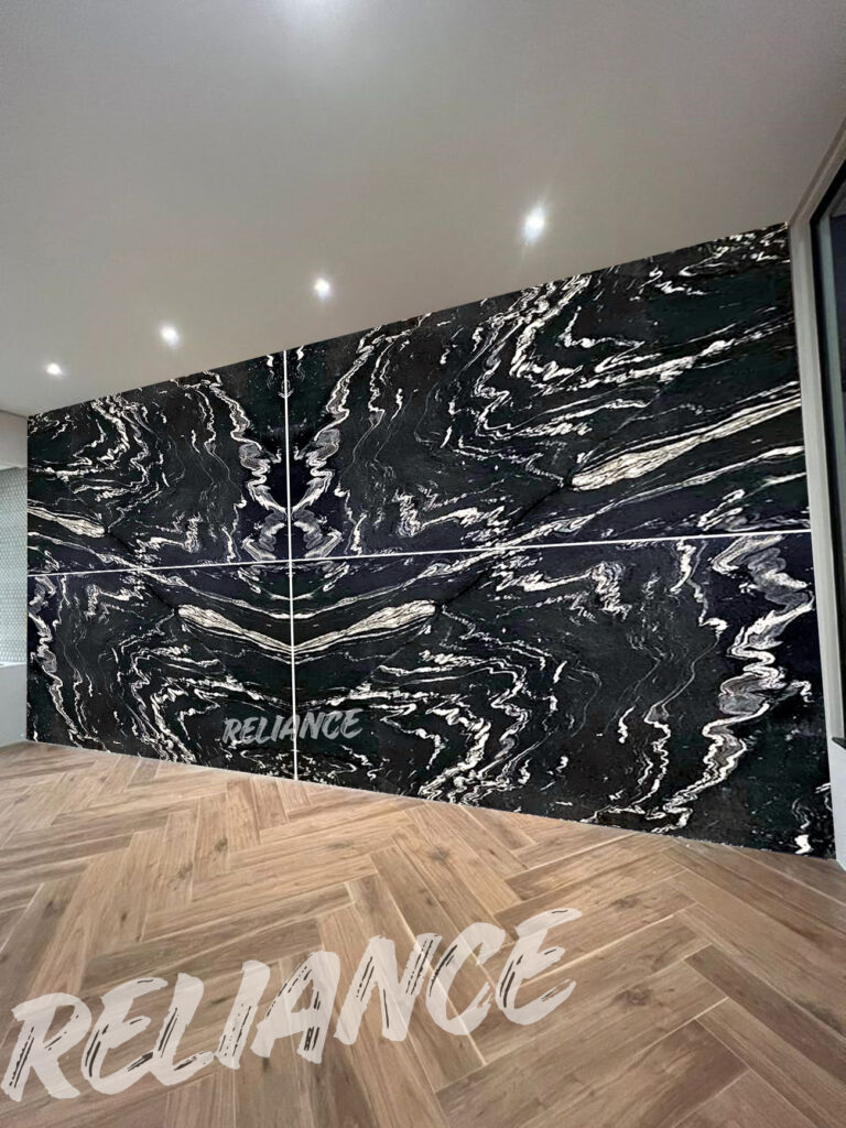 Titanium black granite forest black granite indian granite exporter blocks export quarry reliance mines & minerals india