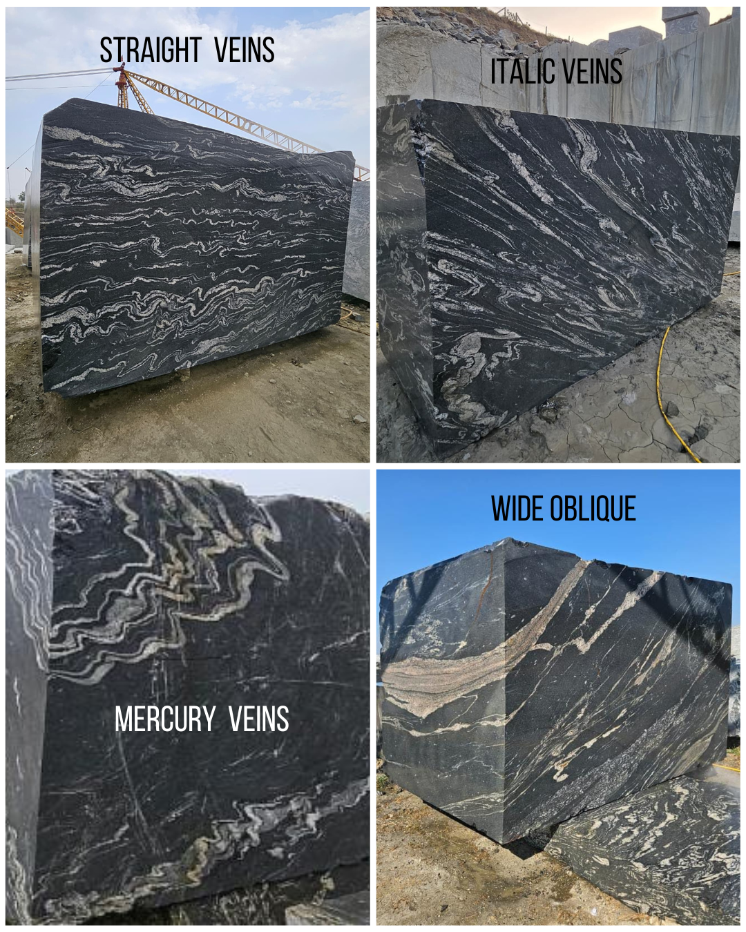 Reliance Mines and minerals titanium black granite block forest black granite block slabs tiles mining sales export beejwar rajasthan india