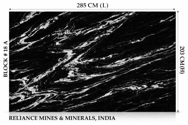 Product Overview: Reliance Titanium Black & Forest Black Granite is a luxurious natural stone celebrated for its striking black background enriched with flowing golden and white veins. Mined from our owned quarry, this granite represents strength, elegance, and timeless beauty — making it a preferred choice for high-end architectural and interior projects across the globe. Each block is a unique creation of nature, offering unmatched character and visual depth. Technical Specifications: Title Reliance Titanium Black & Forest Black Granite Block Stone Type Granite Block Type Gangsaw Block Block Size 300 CM x 180 CM x 180 CM (LXWXH) Color Deep Black with Gold & White Veins Surface Finish Options Wire Saw Cut Density 2960-3000 kg/m3 Compressive Strength 200-250 MPa Water Absorption 0.2%-0.3% Hardness (Mohs) 6 to 7 Porosity Low Origin India Applications Slabs, Countertops, Flooring, Wall Cladding, Interior Key Features: Elegant Aesthetic Appeal: Deep jet-black background enhanced by golden and silver waves — a naturally luxurious look. Superior Strength & Durability: Excellent structural integrity and long-term performance in varied climates. High Polish Retention: Achieves exceptional gloss and mirror-like reflection after finishing. Consistent Texture: Uniform color and grain suitable for large-scale architectural applications. Versatile Application Range: Perfect for multiple interior purposes. Low Maintenance: Resistant to stains, scratches, and moisture, ensuring lasting beauty with minimal upkeep. Export-Grade Blocks: Carefully selected and cut for optimal slab yield and international market standards. Recommended Uses: Kitchen Countertops & Islands Luxury Flooring & Staircases Hotel Lobbies & Reception Areas Wall Cladding & Facades Memorials & Monuments Designer Furniture Tops Why Choose Reliance Titanium Black Granite and Forest Black Granite? Our granite is preferred by export buyers because of: Natural white veins and attractive deep black surface Zero crack, high strength and durability, suitable for projects & reprocessing Consistent Gang Saw block sizes Strict quality checks for each block before shipment Reliable and stable long-term supply Export Capabilities & Payment Terms: We provide smooth, professional export handling with: Payment Options: L/C at sight (Letter of Credit at sight) D/P (Documents Against Payment) T/T advance (if preferred by the buyer) Shipping Documents Provided: Bill of Lading (BL) Commercial Invoice Packing List Certificate of Origin Other documents as per buyer requirements Shipping Price Options: FOB (Indian Port) CNF (any destination port globally) Our logistics team ensures timely loading, documentation, and shipment coordination for a hassle-free experience. About Reliance Mines & Minerals We have a strong presence in the global stone industry, regularly exporting to China, Germany, USA, Oman, and Qatar . Our team is experienced in international trade procedures, ensuring professional communication and smooth cooperation with all partners. We Welcome Your Inquiry If your company is seeking a reliable supplier for premium Titanium black & Forest black granite blocks, we would be pleased to offer quotations, block photos, videos and quarry videos and further details. We look forward to establishing a long-term and successful business relationship with your esteemed company. More About Reliance Titanium Black & Forest Black Granite: Reliance Titanium Black & Forest Black Granite combines natural elegance with engineering excellence. Its bold veins and premium polish bring sophistication to any architectural space, while its robust physical properties ensure durability even in demanding environments. Each block is meticulously extracted and inspected to meet international export quality benchmarks. Reliance Mines & Minerals specializes in the sales and global export of premium granite blocks and slabs. With years of experience in the stone industry, we have established a strong presence in international markets. We are committed to delivering top-quality granite with timely and reliable shipments to major ports worldwide. Our dedicated sales and logistics team is highly skilled in managing export documentation, container loading, and shipping procedures, ensuring a smooth and hassle-free experience for our clients. At the heart of our business is a focus on excellence, professionalism, and customer satisfaction, making us a trusted partner for granite buyers around the globe. 印度 花岗岩 块料 泰坦黑 花岗岩 印度 森林黑 花岗岩 印度 印度 花岗岩 块料, 印度 出口 花岗岩 块, 印度花岗岩原石 中国进口 India granite block Titanium Black granite India Forest Black granite India Granite Blocks Titanium Black Granite Reliance Titanium Black Granite Titanium Black Granite Slabs Polished Titanium Black Granite Bookmatch Titanium Black Granite Titanium Black Granite Exporters India Titanium Black Granite Suppliers Titanium Black Granite Manufacturers Exotic Black Granite with White Veins Deep Black Granite Slabs Mirror Polished Granite Luxury Granite for Interior Walls Natural Stone for Modern Architecture High Gloss Granite Panels Bookmatched Granite Wall Design Black Granite for Hotel Lobby & Flooring Designer Granite Slabs for Projects Indian Granite Exporters Premium Granite from India Granite Slabs for Export Worldwide Granite Supplier Natural Stone Exporter from India Wholesale Granite Supplier Black Granite for Construction & Interiors Architectural Granite Stone Supplier Custom Cut Granite Slabs Export Granite for Wall Cladding Granite for Flooring Granite for Kitchen Countertops Granite for Hotel & Commercial Projects Interior Stone Cladding Luxury Stone for Architects & Designers Black Forest Granite supplier Black Forest Granite manufacturer Black Forest Granite exporter Black Forest Granite quarry Black Forest Granite wholesaler Black Forest Granite seller Buy Black Forest Granite blocks Buy Black Forest Granite slabs Black Forest Granite for flooring Black Forest Granite for countertops Black Forest Granite for wall cladding Black Forest Granite price per sqm Black Forest Granite bulk supplier Black Forest Granite block exporter Black Forest Granite slab manufacturer Black Forest Granite quarry owner Black Forest Granite wholesale price Black Forest Granite large quantity supplier Black Forest Granite custom sizes Black Forest Granite supplier India Black Forest Granite manufacturer India Black Forest Granite exporter India Black Forest Granite quarry India Black Forest Granite supplier [Your City/State] Black Forest Granite international exporter Premium Black Forest Granite supplier Natural Black Forest Granite stone High quality Black Forest Granite slabs Black Forest Granite direct from quarry Black Forest Granite blocks for export Black Forest Granite polished slabs Black granite stone supplier Natural granite stone exporter Indian black granite manufacturer Granite blocks and slabs exporter Dimension stone granite supplier Nebula Wave Granite Stone Manufacturer Export Quality Blocks Supplier Quarry Reliance Mines India Titanium Black Granite Stone Manufacturer Export Quality Blocks Supplier Quarry Reliance Mines India Cosmic Black Granite Stone Manufacturer Export Quality Blocks Supplier Quarry Reliance Mines India Marquina Black Granite Stone Manufacturer Export Quality Blocks Supplier Quarry Reliance Mines India Black Forest Granite Stone Manufacturer Export Quality Blocks Supplier Quarry Reliance Mines India #TitaniumBlackGranite #RelianceGranite #IndianGranite #GraniteExporter #LuxuryGranite #GraniteSupplier #BlackGranite #NaturalStoneIndia #GraniteSlabs #GraniteBookmatch #InteriorDesignStone #ArchitecturalStone #PremiumGranite #GraniteExport #GraniteDesigns #reliancemines #granite #marble #stone #quarry #forestblackgranite