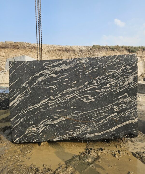 Product Overview: Reliance Titanium Black & Forest Black Granite is a luxurious natural stone celebrated for its striking black background enriched with flowing golden and white veins. Mined from our owned quarry, this granite represents strength, elegance, and timeless beauty — making it a preferred choice for high-end architectural and interior projects across the globe. Each block is a unique creation of nature, offering unmatched character and visual depth. Technical Specifications: Title Reliance Titanium Black & Forest Black Granite Block Stone Type Granite Block Type Gangsaw Block Block Size 300 CM x 180 CM x 180 CM (LXWXH) Color Deep Black with Gold & White Veins Surface Finish Options Wire Saw Cut Density 2960-3000 kg/m3 Compressive Strength 200-250 MPa Water Absorption 0.2%-0.3% Hardness (Mohs) 6 to 7 Porosity Low Origin India Applications Slabs, Countertops, Flooring, Wall Cladding, Interior Key Features: Elegant Aesthetic Appeal: Deep jet-black background enhanced by golden and silver waves — a naturally luxurious look. Superior Strength & Durability: Excellent structural integrity and long-term performance in varied climates. High Polish Retention: Achieves exceptional gloss and mirror-like reflection after finishing. Consistent Texture: Uniform color and grain suitable for large-scale architectural applications. Versatile Application Range: Perfect for multiple interior purposes. Low Maintenance: Resistant to stains, scratches, and moisture, ensuring lasting beauty with minimal upkeep. Export-Grade Blocks: Carefully selected and cut for optimal slab yield and international market standards. Recommended Uses: Kitchen Countertops & Islands Luxury Flooring & Staircases Hotel Lobbies & Reception Areas Wall Cladding & Facades Memorials & Monuments Designer Furniture Tops Why Choose Reliance Titanium Black Granite and Forest Black Granite? Our granite is preferred by export buyers because of: Natural white veins and attractive deep black surface Zero crack, high strength and durability, suitable for projects & reprocessing Consistent Gang Saw block sizes Strict quality checks for each block before shipment Reliable and stable long-term supply Export Capabilities & Payment Terms: We provide smooth, professional export handling with: Payment Options: L/C at sight (Letter of Credit at sight) D/P (Documents Against Payment) T/T advance (if preferred by the buyer) Shipping Documents Provided: Bill of Lading (BL) Commercial Invoice Packing List Certificate of Origin Other documents as per buyer requirements Shipping Price Options: FOB (Indian Port) CNF (any destination port globally) Our logistics team ensures timely loading, documentation, and shipment coordination for a hassle-free experience. About Reliance Mines & Minerals We have a strong presence in the global stone industry, regularly exporting to China, Germany, USA, Oman, and Qatar . Our team is experienced in international trade procedures, ensuring professional communication and smooth cooperation with all partners. We Welcome Your Inquiry If your company is seeking a reliable supplier for premium Titanium black & Forest black granite blocks, we would be pleased to offer quotations, block photos, videos and quarry videos and further details. We look forward to establishing a long-term and successful business relationship with your esteemed company. More About Reliance Titanium Black & Forest Black Granite: Reliance Titanium Black & Forest Black Granite combines natural elegance with engineering excellence. Its bold veins and premium polish bring sophistication to any architectural space, while its robust physical properties ensure durability even in demanding environments. Each block is meticulously extracted and inspected to meet international export quality benchmarks. Reliance Mines & Minerals specializes in the sales and global export of premium granite blocks and slabs. With years of experience in the stone industry, we have established a strong presence in international markets. We are committed to delivering top-quality granite with timely and reliable shipments to major ports worldwide. Our dedicated sales and logistics team is highly skilled in managing export documentation, container loading, and shipping procedures, ensuring a smooth and hassle-free experience for our clients. At the heart of our business is a focus on excellence, professionalism, and customer satisfaction, making us a trusted partner for granite buyers around the globe. 印度 花岗岩 块料 泰坦黑 花岗岩 印度 森林黑 花岗岩 印度 印度 花岗岩 块料, 印度 出口 花岗岩 块, 印度花岗岩原石 中国进口 India granite block Titanium Black granite India Forest Black granite India Granite Blocks Titanium Black Granite Reliance Titanium Black Granite Titanium Black Granite Slabs Polished Titanium Black Granite Bookmatch Titanium Black Granite Titanium Black Granite Exporters India Titanium Black Granite Suppliers Titanium Black Granite Manufacturers Exotic Black Granite with White Veins Deep Black Granite Slabs Mirror Polished Granite Luxury Granite for Interior Walls Natural Stone for Modern Architecture High Gloss Granite Panels Bookmatched Granite Wall Design Black Granite for Hotel Lobby & Flooring Designer Granite Slabs for Projects Indian Granite Exporters Premium Granite from India Granite Slabs for Export Worldwide Granite Supplier Natural Stone Exporter from India Wholesale Granite Supplier Black Granite for Construction & Interiors Architectural Granite Stone Supplier Custom Cut Granite Slabs Export Granite for Wall Cladding Granite for Flooring Granite for Kitchen Countertops Granite for Hotel & Commercial Projects Interior Stone Cladding Luxury Stone for Architects & Designers Black Forest Granite supplier Black Forest Granite manufacturer Black Forest Granite exporter Black Forest Granite quarry Black Forest Granite wholesaler Black Forest Granite seller Buy Black Forest Granite blocks Buy Black Forest Granite slabs Black Forest Granite for flooring Black Forest Granite for countertops Black Forest Granite for wall cladding Black Forest Granite price per sqm Black Forest Granite bulk supplier Black Forest Granite block exporter Black Forest Granite slab manufacturer Black Forest Granite quarry owner Black Forest Granite wholesale price Black Forest Granite large quantity supplier Black Forest Granite custom sizes Black Forest Granite supplier India Black Forest Granite manufacturer India Black Forest Granite exporter India Black Forest Granite quarry India Black Forest Granite supplier [Your City/State] Black Forest Granite international exporter Premium Black Forest Granite supplier Natural Black Forest Granite stone High quality Black Forest Granite slabs Black Forest Granite direct from quarry Black Forest Granite blocks for export Black Forest Granite polished slabs Black granite stone supplier Natural granite stone exporter Indian black granite manufacturer Granite blocks and slabs exporter Dimension stone granite supplier Nebula Wave Granite Stone Manufacturer Export Quality Blocks Supplier Quarry Reliance Mines India Titanium Black Granite Stone Manufacturer Export Quality Blocks Supplier Quarry Reliance Mines India Cosmic Black Granite Stone Manufacturer Export Quality Blocks Supplier Quarry Reliance Mines India Marquina Black Granite Stone Manufacturer Export Quality Blocks Supplier Quarry Reliance Mines India Black Forest Granite Stone Manufacturer Export Quality Blocks Supplier Quarry Reliance Mines India #TitaniumBlackGranite #RelianceGranite #IndianGranite #GraniteExporter #LuxuryGranite #GraniteSupplier #BlackGranite #NaturalStoneIndia #GraniteSlabs #GraniteBookmatch #InteriorDesignStone #ArchitecturalStone #PremiumGranite #GraniteExport #GraniteDesigns #reliancemines #granite #marble #stone #quarry #forestblackgranite