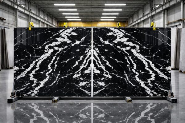 Product Overview: Reliance Titanium Black & Forest Black Granite is a luxurious natural stone celebrated for its striking black background enriched with flowing golden and white veins. Mined from our owned quarry, this granite represents strength, elegance, and timeless beauty — making it a preferred choice for high-end architectural and interior projects across the globe. Each block is a unique creation of nature, offering unmatched character and visual depth. Technical Specifications: Title Reliance Titanium Black & Forest Black Granite Block Stone Type Granite Block Type Gangsaw Block Block Size 300 CM x 180 CM x 180 CM (LXWXH) Color Deep Black with Gold & White Veins Surface Finish Options Wire Saw Cut Density 2960-3000 kg/m3 Compressive Strength 200-250 MPa Water Absorption 0.2%-0.3% Hardness (Mohs) 6 to 7 Porosity Low Origin India Applications Slabs, Countertops, Flooring, Wall Cladding, Interior Key Features: Elegant Aesthetic Appeal: Deep jet-black background enhanced by golden and silver waves — a naturally luxurious look. Superior Strength & Durability: Excellent structural integrity and long-term performance in varied climates. High Polish Retention: Achieves exceptional gloss and mirror-like reflection after finishing. Consistent Texture: Uniform color and grain suitable for large-scale architectural applications. Versatile Application Range: Perfect for multiple interior purposes. Low Maintenance: Resistant to stains, scratches, and moisture, ensuring lasting beauty with minimal upkeep. Export-Grade Blocks: Carefully selected and cut for optimal slab yield and international market standards. Recommended Uses: Kitchen Countertops & Islands Luxury Flooring & Staircases Hotel Lobbies & Reception Areas Wall Cladding & Facades Memorials & Monuments Designer Furniture Tops Why Choose Reliance Titanium Black Granite and Forest Black Granite? Our granite is preferred by export buyers because of: Natural white veins and attractive deep black surface Zero crack, high strength and durability, suitable for projects & reprocessing Consistent Gang Saw block sizes Strict quality checks for each block before shipment Reliable and stable long-term supply Export Capabilities & Payment Terms: We provide smooth, professional export handling with: Payment Options: L/C at sight (Letter of Credit at sight) D/P (Documents Against Payment) T/T advance (if preferred by the buyer) Shipping Documents Provided: Bill of Lading (BL) Commercial Invoice Packing List Certificate of Origin Other documents as per buyer requirements Shipping Price Options: FOB (Indian Port) CNF (any destination port globally) Our logistics team ensures timely loading, documentation, and shipment coordination for a hassle-free experience. About Reliance Mines & Minerals We have a strong presence in the global stone industry, regularly exporting to China, Germany, USA, Oman, and Qatar . Our team is experienced in international trade procedures, ensuring professional communication and smooth cooperation with all partners. We Welcome Your Inquiry If your company is seeking a reliable supplier for premium Titanium black & Forest black granite blocks, we would be pleased to offer quotations, block photos, videos and quarry videos and further details. We look forward to establishing a long-term and successful business relationship with your esteemed company. More About Reliance Titanium Black & Forest Black Granite: Reliance Titanium Black & Forest Black Granite combines natural elegance with engineering excellence. Its bold veins and premium polish bring sophistication to any architectural space, while its robust physical properties ensure durability even in demanding environments. Each block is meticulously extracted and inspected to meet international export quality benchmarks. Reliance Mines & Minerals specializes in the sales and global export of premium granite blocks and slabs. With years of experience in the stone industry, we have established a strong presence in international markets. We are committed to delivering top-quality granite with timely and reliable shipments to major ports worldwide. Our dedicated sales and logistics team is highly skilled in managing export documentation, container loading, and shipping procedures, ensuring a smooth and hassle-free experience for our clients. At the heart of our business is a focus on excellence, professionalism, and customer satisfaction, making us a trusted partner for granite buyers around the globe. 印度 花岗岩 块料 泰坦黑 花岗岩 印度 森林黑 花岗岩 印度 印度 花岗岩 块料, 印度 出口 花岗岩 块, 印度花岗岩原石 中国进口 India granite block Titanium Black granite India Forest Black granite India Granite Blocks Titanium Black Granite Reliance Titanium Black Granite Titanium Black Granite Slabs Polished Titanium Black Granite Bookmatch Titanium Black Granite Titanium Black Granite Exporters India Titanium Black Granite Suppliers Titanium Black Granite Manufacturers Exotic Black Granite with White Veins Deep Black Granite Slabs Mirror Polished Granite Luxury Granite for Interior Walls Natural Stone for Modern Architecture High Gloss Granite Panels Bookmatched Granite Wall Design Black Granite for Hotel Lobby & Flooring Designer Granite Slabs for Projects Indian Granite Exporters Premium Granite from India Granite Slabs for Export Worldwide Granite Supplier Natural Stone Exporter from India Wholesale Granite Supplier Black Granite for Construction & Interiors Architectural Granite Stone Supplier Custom Cut Granite Slabs Export Granite for Wall Cladding Granite for Flooring Granite for Kitchen Countertops Granite for Hotel & Commercial Projects Interior Stone Cladding Luxury Stone for Architects & Designers Black Forest Granite supplier Black Forest Granite manufacturer Black Forest Granite exporter Black Forest Granite quarry Black Forest Granite wholesaler Black Forest Granite seller Buy Black Forest Granite blocks Buy Black Forest Granite slabs Black Forest Granite for flooring Black Forest Granite for countertops Black Forest Granite for wall cladding Black Forest Granite price per sqm Black Forest Granite bulk supplier Black Forest Granite block exporter Black Forest Granite slab manufacturer Black Forest Granite quarry owner Black Forest Granite wholesale price Black Forest Granite large quantity supplier Black Forest Granite custom sizes Black Forest Granite supplier India Black Forest Granite manufacturer India Black Forest Granite exporter India Black Forest Granite quarry India Black Forest Granite supplier [Your City/State] Black Forest Granite international exporter Premium Black Forest Granite supplier Natural Black Forest Granite stone High quality Black Forest Granite slabs Black Forest Granite direct from quarry Black Forest Granite blocks for export Black Forest Granite polished slabs Black granite stone supplier Natural granite stone exporter Indian black granite manufacturer Granite blocks and slabs exporter Dimension stone granite supplier Nebula Wave Granite Stone Manufacturer Export Quality Blocks Supplier Quarry Reliance Mines India Titanium Black Granite Stone Manufacturer Export Quality Blocks Supplier Quarry Reliance Mines India Cosmic Black Granite Stone Manufacturer Export Quality Blocks Supplier Quarry Reliance Mines India Marquina Black Granite Stone Manufacturer Export Quality Blocks Supplier Quarry Reliance Mines India Black Forest Granite Stone Manufacturer Export Quality Blocks Supplier Quarry Reliance Mines India #TitaniumBlackGranite #RelianceGranite #IndianGranite #GraniteExporter #LuxuryGranite #GraniteSupplier #BlackGranite #NaturalStoneIndia #GraniteSlabs #GraniteBookmatch #InteriorDesignStone #ArchitecturalStone #PremiumGranite #GraniteExport #GraniteDesigns #reliancemines #granite #marble #stone #quarry #forestblackgranite