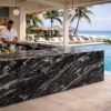 Product Overview: Reliance Titanium Black & Forest Black Granite is a luxurious natural stone celebrated for its striking black background enriched with flowing golden and white veins. Mined from our owned quarry, this granite represents strength, elegance, and timeless beauty — making it a preferred choice for high-end architectural and interior projects across the globe. Each block is a unique creation of nature, offering unmatched character and visual depth. Technical Specifications: Title Reliance Titanium Black & Forest Black Granite Block Stone Type Granite Block Type Gangsaw Block Block Size 300 CM x 180 CM x 180 CM (LXWXH) Color Deep Black with Gold & White Veins Surface Finish Options Wire Saw Cut Density 2960-3000 kg/m3 Compressive Strength 200-250 MPa Water Absorption 0.2%-0.3% Hardness (Mohs) 6 to 7 Porosity Low Origin India Applications Slabs, Countertops, Flooring, Wall Cladding, Interior Key Features: Elegant Aesthetic Appeal: Deep jet-black background enhanced by golden and silver waves — a naturally luxurious look. Superior Strength & Durability: Excellent structural integrity and long-term performance in varied climates. High Polish Retention: Achieves exceptional gloss and mirror-like reflection after finishing. Consistent Texture: Uniform color and grain suitable for large-scale architectural applications. Versatile Application Range: Perfect for multiple interior purposes. Low Maintenance: Resistant to stains, scratches, and moisture, ensuring lasting beauty with minimal upkeep. Export-Grade Blocks: Carefully selected and cut for optimal slab yield and international market standards. Recommended Uses: Kitchen Countertops & Islands Luxury Flooring & Staircases Hotel Lobbies & Reception Areas Wall Cladding & Facades Memorials & Monuments Designer Furniture Tops Why Choose Reliance Titanium Black Granite and Forest Black Granite? Our granite is preferred by export buyers because of: Natural white veins and attractive deep black surface Zero crack, high strength and durability, suitable for projects & reprocessing Consistent Gang Saw block sizes Strict quality checks for each block before shipment Reliable and stable long-term supply Export Capabilities & Payment Terms: We provide smooth, professional export handling with: Payment Options: L/C at sight (Letter of Credit at sight) D/P (Documents Against Payment) T/T advance (if preferred by the buyer) Shipping Documents Provided: Bill of Lading (BL) Commercial Invoice Packing List Certificate of Origin Other documents as per buyer requirements Shipping Price Options: FOB (Indian Port) CNF (any destination port globally) Our logistics team ensures timely loading, documentation, and shipment coordination for a hassle-free experience. About Reliance Mines & Minerals We have a strong presence in the global stone industry, regularly exporting to China, Germany, USA, Oman, and Qatar . Our team is experienced in international trade procedures, ensuring professional communication and smooth cooperation with all partners. We Welcome Your Inquiry If your company is seeking a reliable supplier for premium Titanium black & Forest black granite blocks, we would be pleased to offer quotations, block photos, videos and quarry videos and further details. We look forward to establishing a long-term and successful business relationship with your esteemed company. More About Reliance Titanium Black & Forest Black Granite: Reliance Titanium Black & Forest Black Granite combines natural elegance with engineering excellence. Its bold veins and premium polish bring sophistication to any architectural space, while its robust physical properties ensure durability even in demanding environments. Each block is meticulously extracted and inspected to meet international export quality benchmarks. Reliance Mines & Minerals specializes in the sales and global export of premium granite blocks and slabs. With years of experience in the stone industry, we have established a strong presence in international markets. We are committed to delivering top-quality granite with timely and reliable shipments to major ports worldwide. Our dedicated sales and logistics team is highly skilled in managing export documentation, container loading, and shipping procedures, ensuring a smooth and hassle-free experience for our clients. At the heart of our business is a focus on excellence, professionalism, and customer satisfaction, making us a trusted partner for granite buyers around the globe. 印度 花岗岩 块料 泰坦黑 花岗岩 印度 森林黑 花岗岩 印度 印度 花岗岩 块料, 印度 出口 花岗岩 块, 印度花岗岩原石 中国进口 India granite block Titanium Black granite India Forest Black granite India Granite Blocks Titanium Black Granite Reliance Titanium Black Granite Titanium Black Granite Slabs Polished Titanium Black Granite Bookmatch Titanium Black Granite Titanium Black Granite Exporters India Titanium Black Granite Suppliers Titanium Black Granite Manufacturers Exotic Black Granite with White Veins Deep Black Granite Slabs Mirror Polished Granite Luxury Granite for Interior Walls Natural Stone for Modern Architecture High Gloss Granite Panels Bookmatched Granite Wall Design Black Granite for Hotel Lobby & Flooring Designer Granite Slabs for Projects Indian Granite Exporters Premium Granite from India Granite Slabs for Export Worldwide Granite Supplier Natural Stone Exporter from India Wholesale Granite Supplier Black Granite for Construction & Interiors Architectural Granite Stone Supplier Custom Cut Granite Slabs Export Granite for Wall Cladding Granite for Flooring Granite for Kitchen Countertops Granite for Hotel & Commercial Projects Interior Stone Cladding Luxury Stone for Architects & Designers Black Forest Granite supplier Black Forest Granite manufacturer Black Forest Granite exporter Black Forest Granite quarry Black Forest Granite wholesaler Black Forest Granite seller Buy Black Forest Granite blocks Buy Black Forest Granite slabs Black Forest Granite for flooring Black Forest Granite for countertops Black Forest Granite for wall cladding Black Forest Granite price per sqm Black Forest Granite bulk supplier Black Forest Granite block exporter Black Forest Granite slab manufacturer Black Forest Granite quarry owner Black Forest Granite wholesale price Black Forest Granite large quantity supplier Black Forest Granite custom sizes Black Forest Granite supplier India Black Forest Granite manufacturer India Black Forest Granite exporter India Black Forest Granite quarry India Black Forest Granite supplier [Your City/State] Black Forest Granite international exporter Premium Black Forest Granite supplier Natural Black Forest Granite stone High quality Black Forest Granite slabs Black Forest Granite direct from quarry Black Forest Granite blocks for export Black Forest Granite polished slabs Black granite stone supplier Natural granite stone exporter Indian black granite manufacturer Granite blocks and slabs exporter Dimension stone granite supplier Nebula Wave Granite Stone Manufacturer Export Quality Blocks Supplier Quarry Reliance Mines India Titanium Black Granite Stone Manufacturer Export Quality Blocks Supplier Quarry Reliance Mines India Cosmic Black Granite Stone Manufacturer Export Quality Blocks Supplier Quarry Reliance Mines India Marquina Black Granite Stone Manufacturer Export Quality Blocks Supplier Quarry Reliance Mines India Black Forest Granite Stone Manufacturer Export Quality Blocks Supplier Quarry Reliance Mines India #TitaniumBlackGranite #RelianceGranite #IndianGranite #GraniteExporter #LuxuryGranite #GraniteSupplier #BlackGranite #NaturalStoneIndia #GraniteSlabs #GraniteBookmatch #InteriorDesignStone #ArchitecturalStone #PremiumGranite #GraniteExport #GraniteDesigns #reliancemines #granite #marble #stone #quarry #forestblackgranite