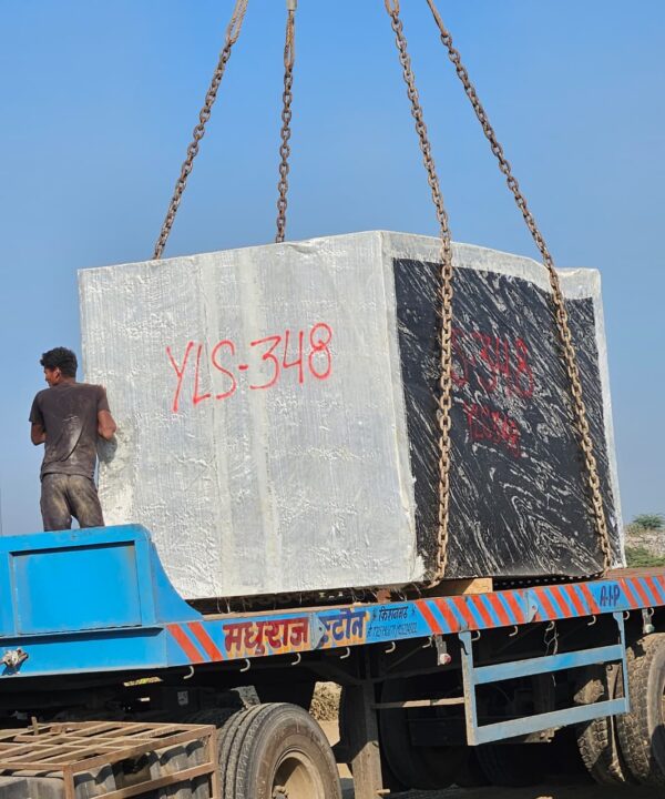 Black Forest Granite block quarry export India Titanium Gold Granite slab Rajasthan supplier Reliance Mines granite quarry Bhinmal Rajasthan Titanium Black Granite block quarry Rajasthan India export