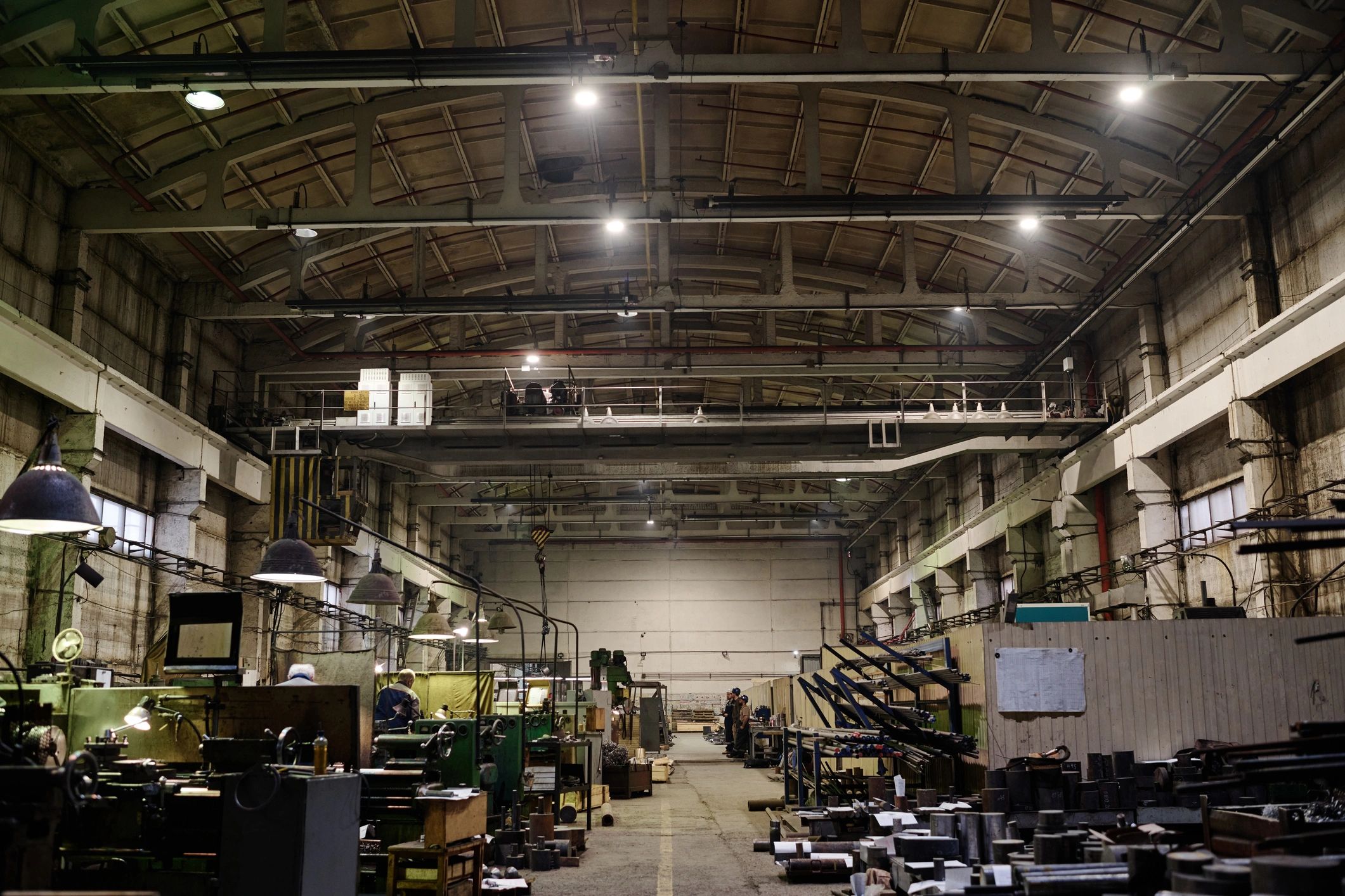 Industrial processing workshop