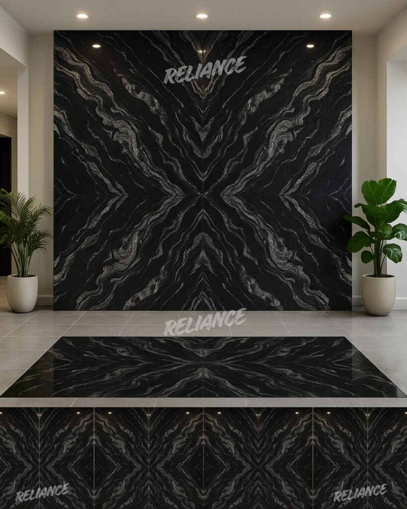 titanium black granite black forest granite reliance mines beejwar india export blocks